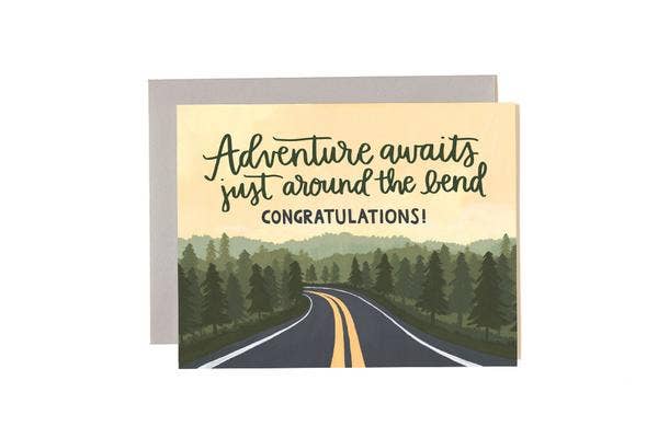 1canoe2 | One Canoe Two Paper Co. - Adventure Road Congratulations Greeting Card