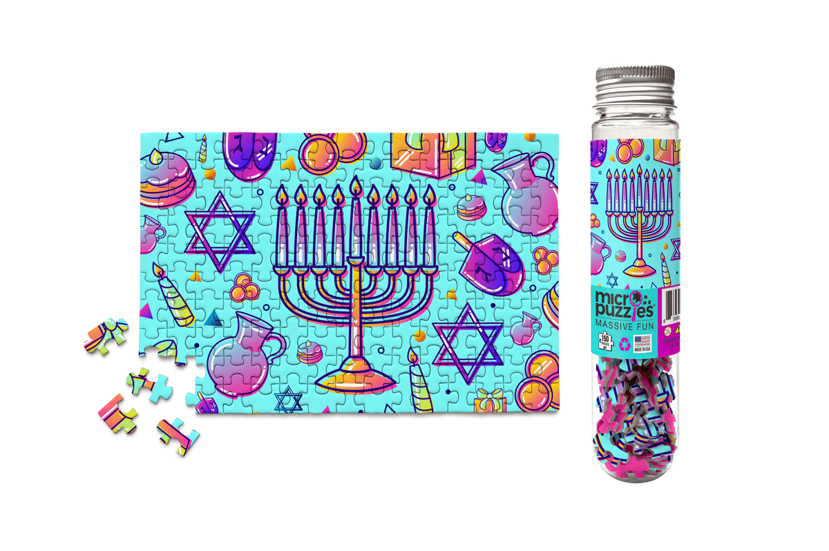 Hanukkah - Festival of Lights Mini jigsaw puzzle