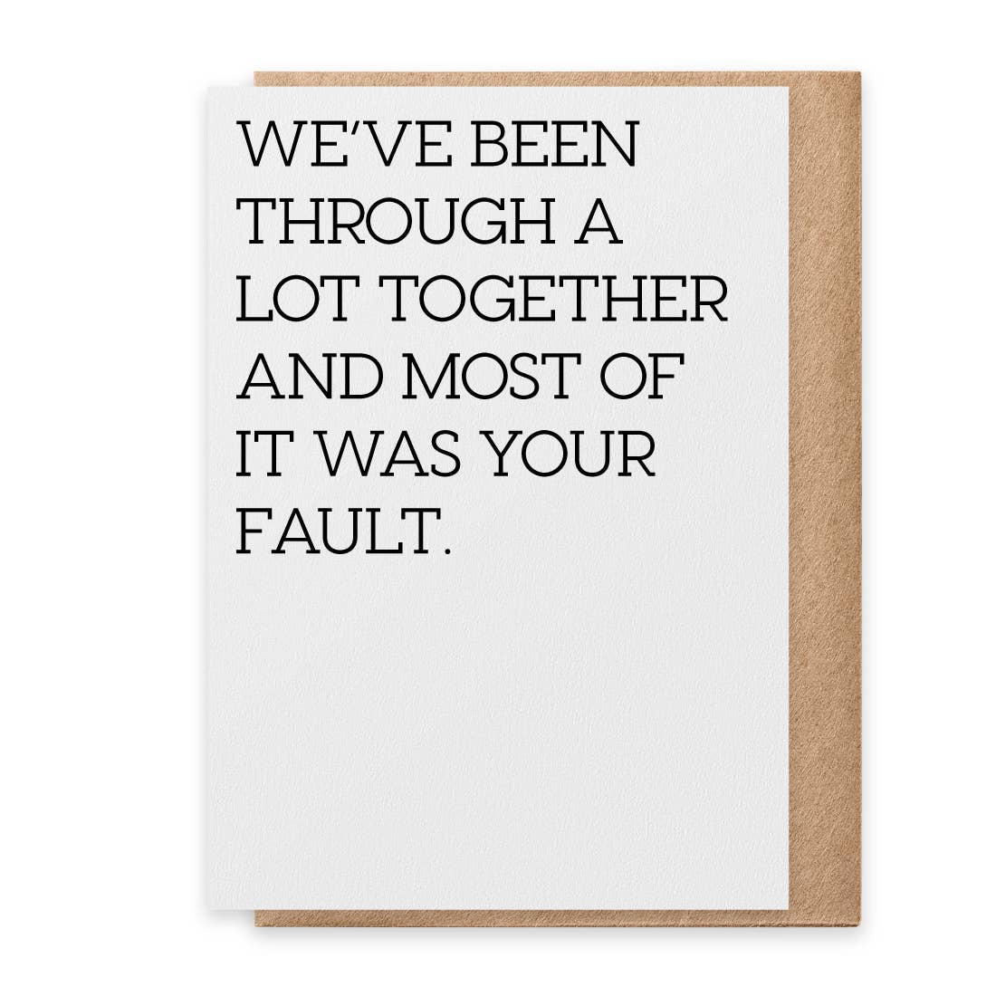 Paisley & Parsley - Your Fault - Greeting Card