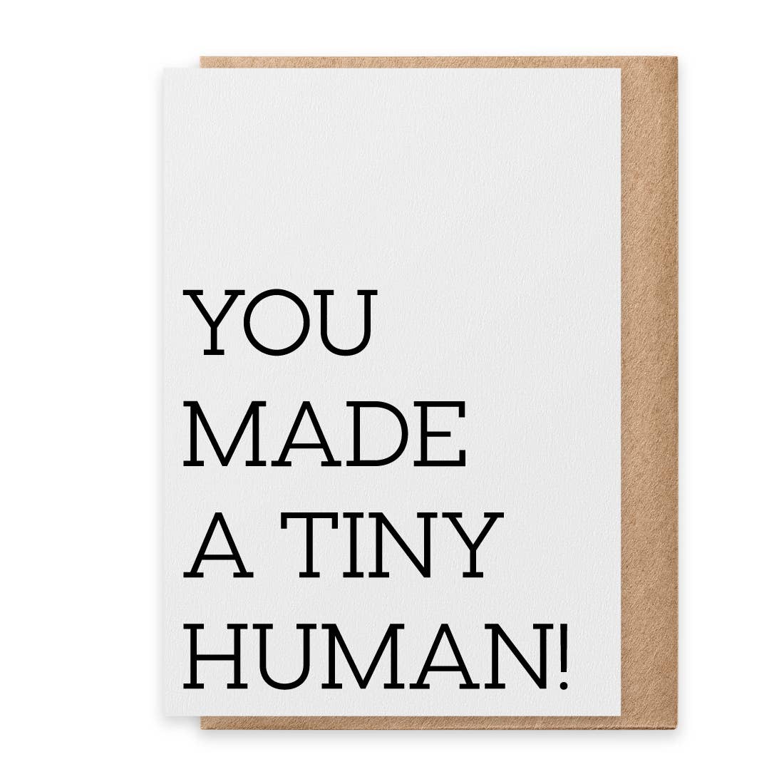 Paisley & Parsley - Tiny Human - Greeting Card