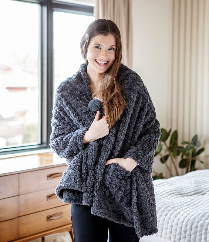 The Coziest Blanket Wrap