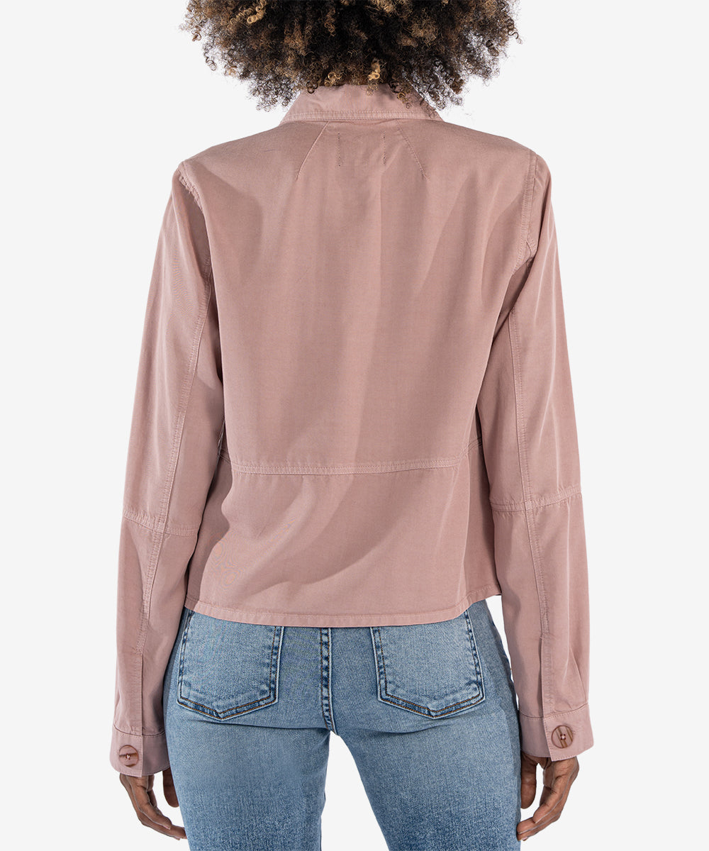 Zinnia Tencel Jacket - Blush