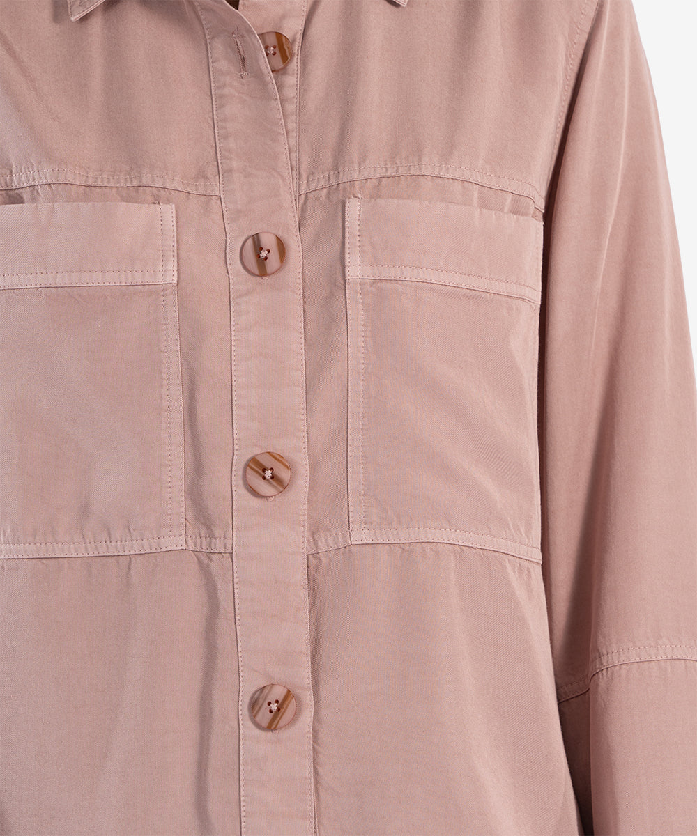 Zinnia Tencel Jacket - Blush