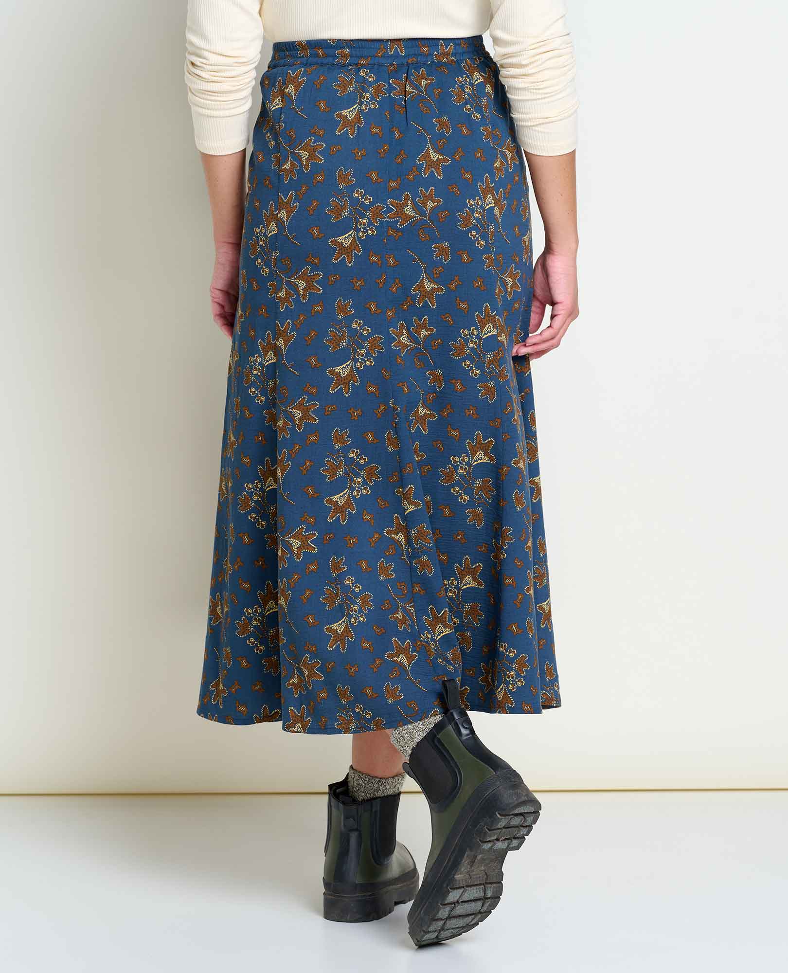 Manzana Paneled Midi Skirt