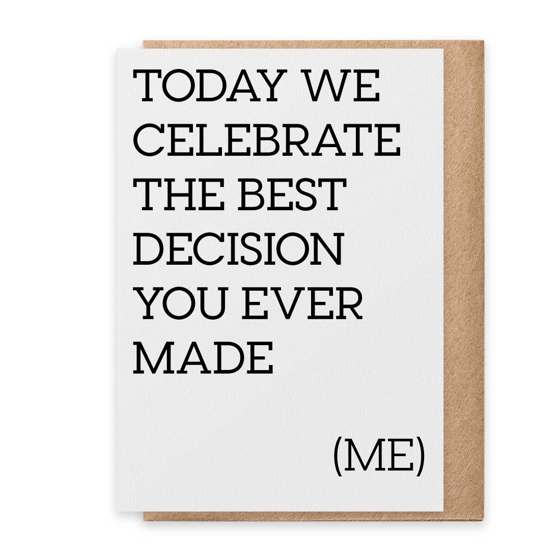 Paisley & Parsley - Best Decision - Greeting Card