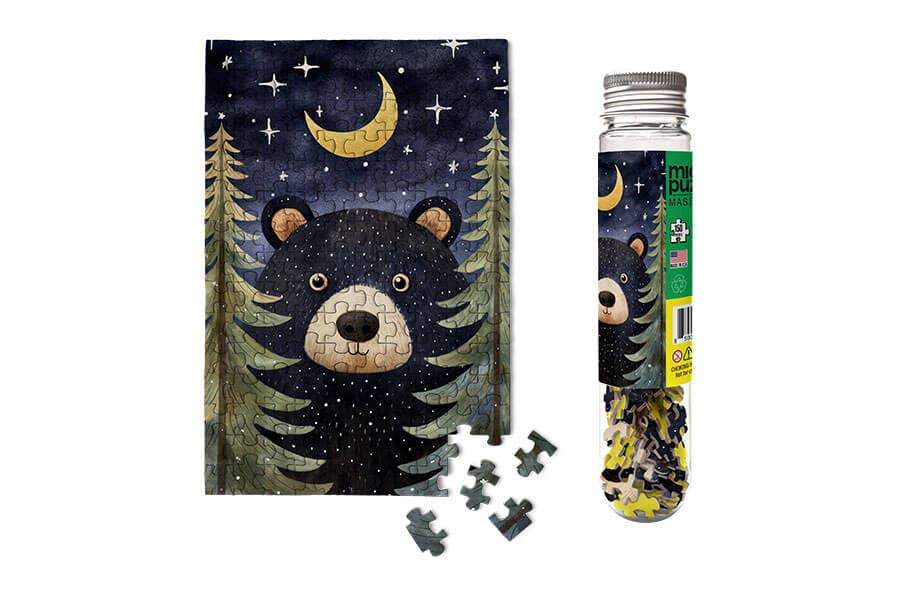 Forest Bear -  mini jigsaw puzzle