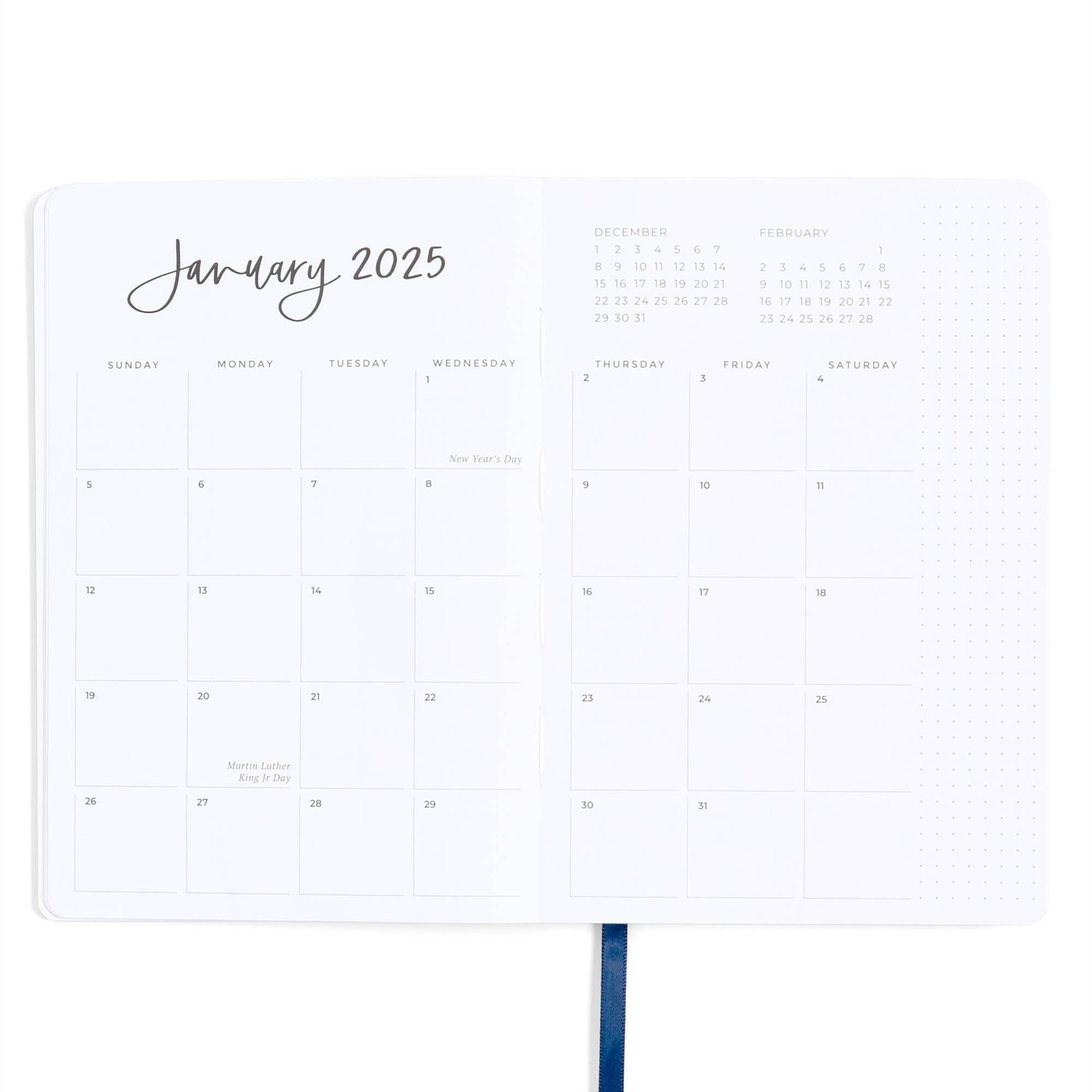 2025 Celeste Petite Planner: Calendar Year