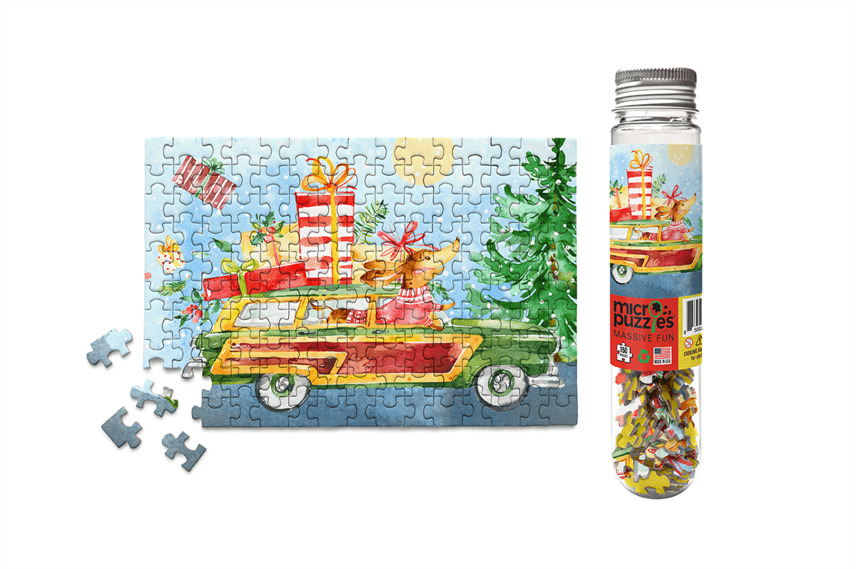 Station Waggin Micro Puzzle  Mini Jigsaw Puzzle