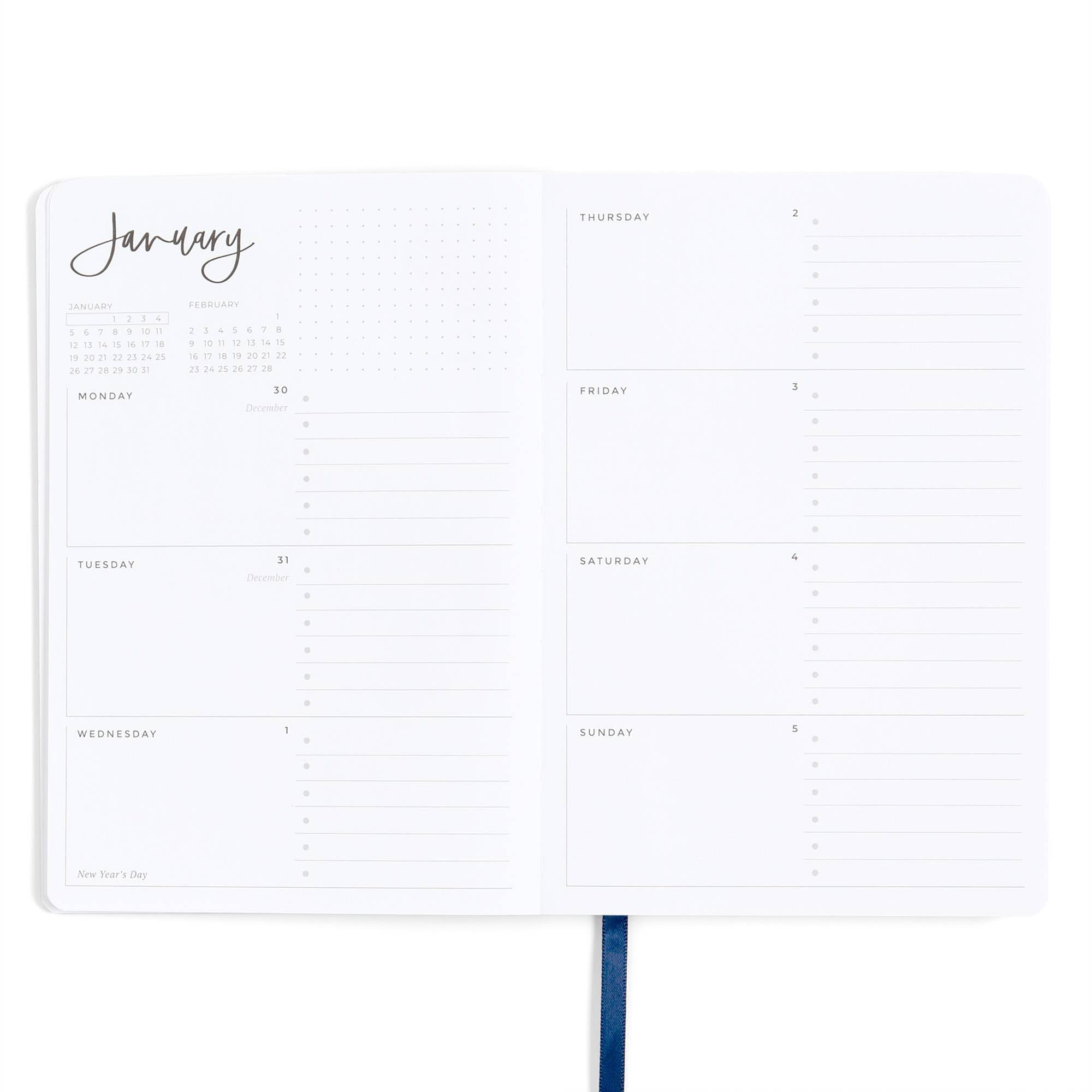 2025 Celeste Petite Planner: Calendar Year