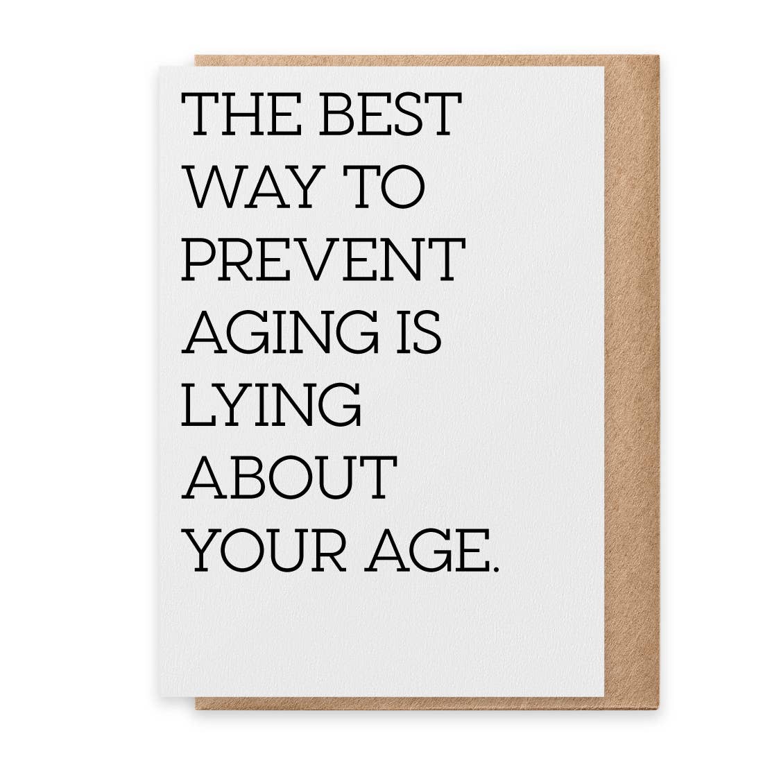 Paisley & Parsley - Prevent Aging - Greeting Card