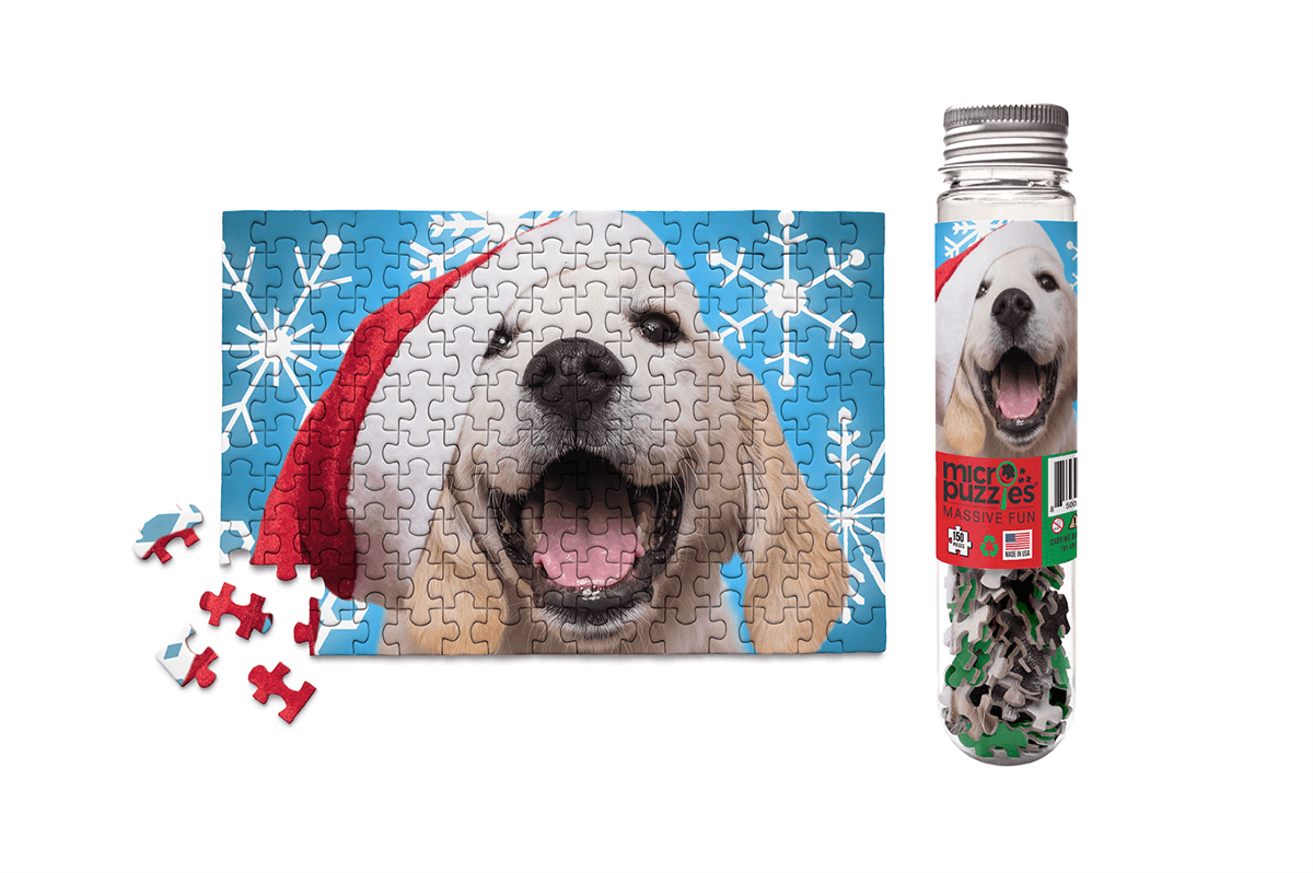 Santa Paws Mini Jigsaw Puzzle