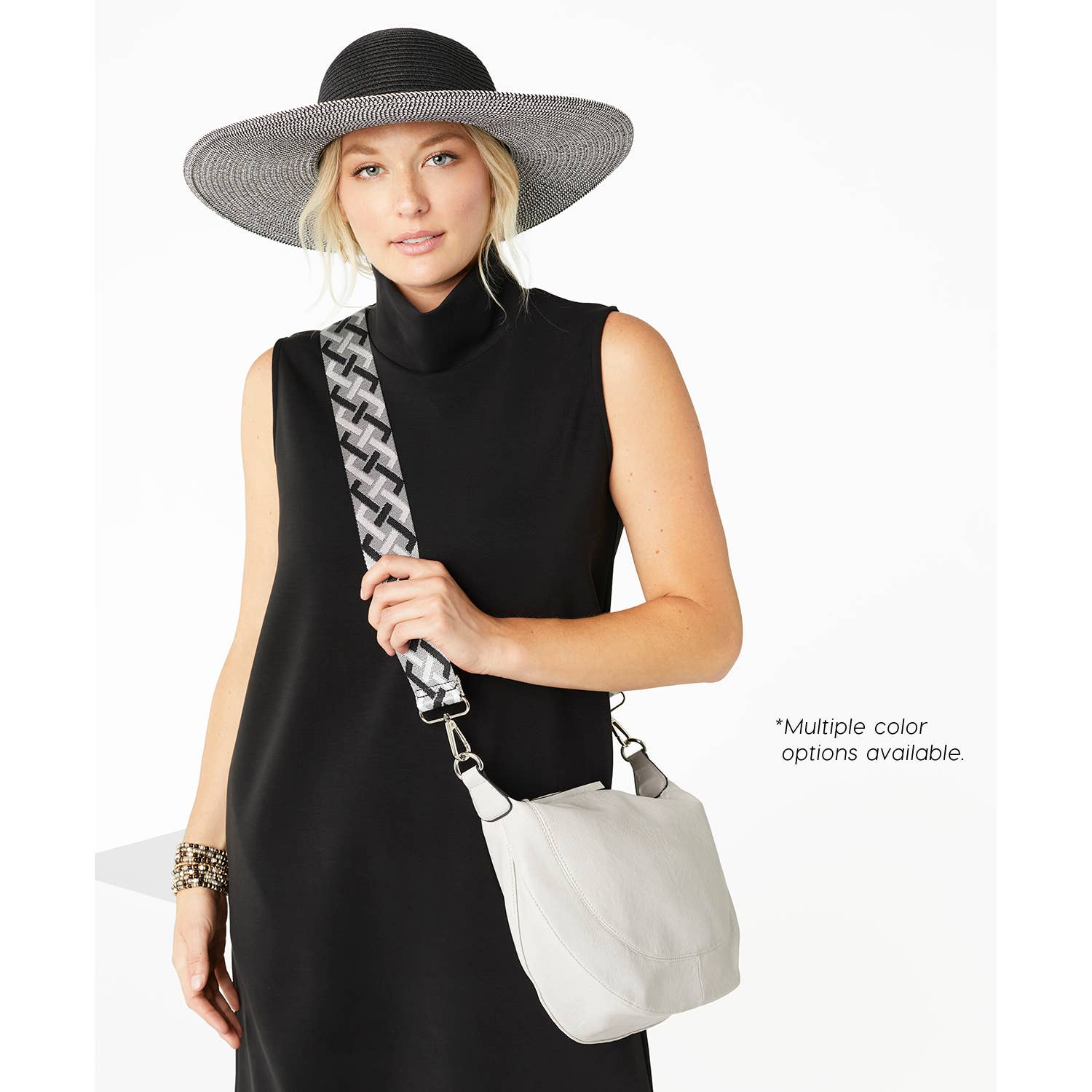 Mika Crossbody: Light Grey