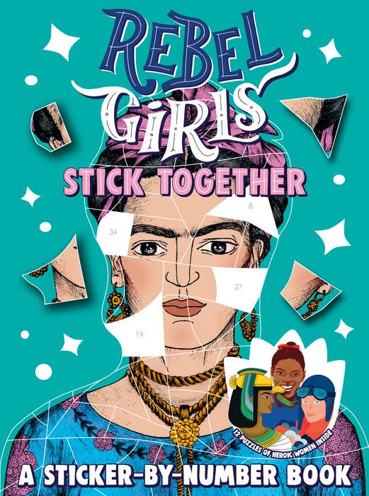 Rebel Girls Sticker-By-Number