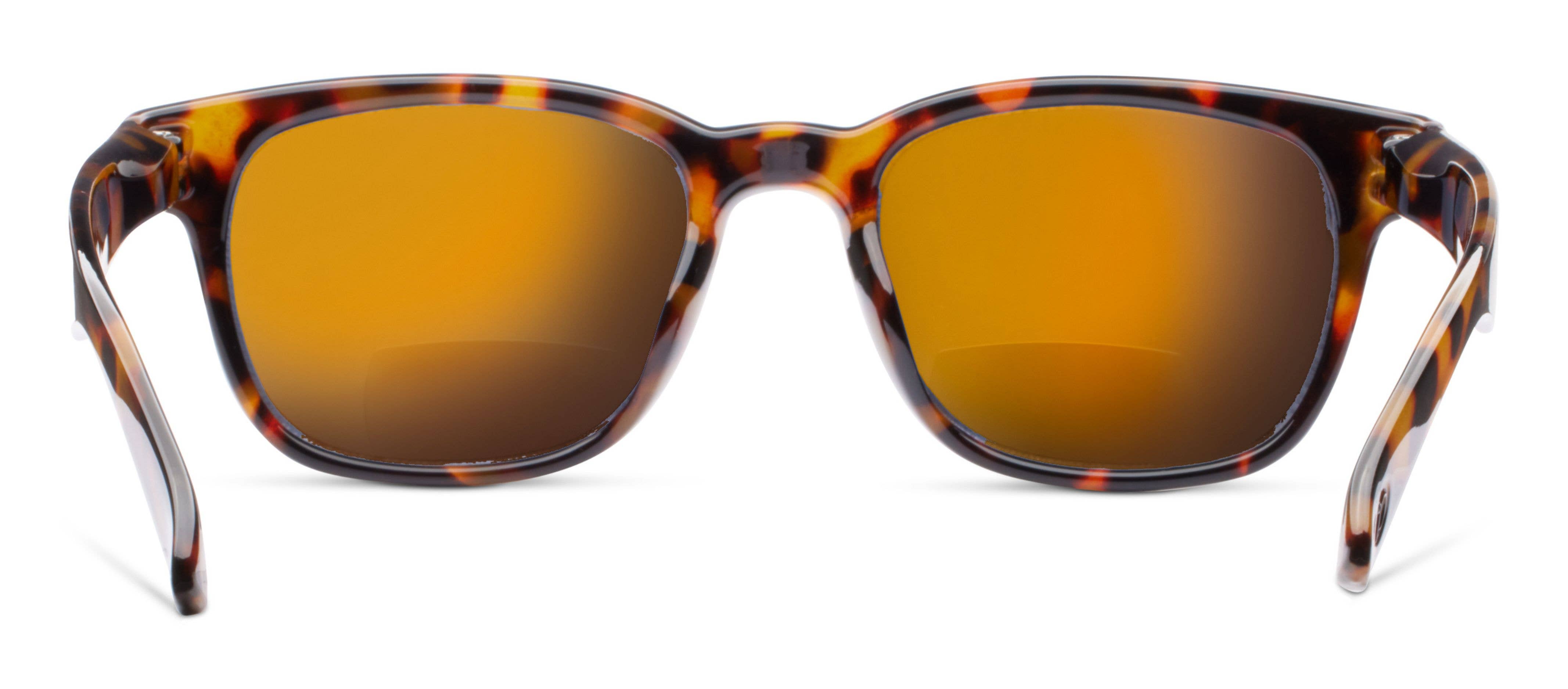 18th Hole (Sunglasses): Amber Tortoise / No Correction / None