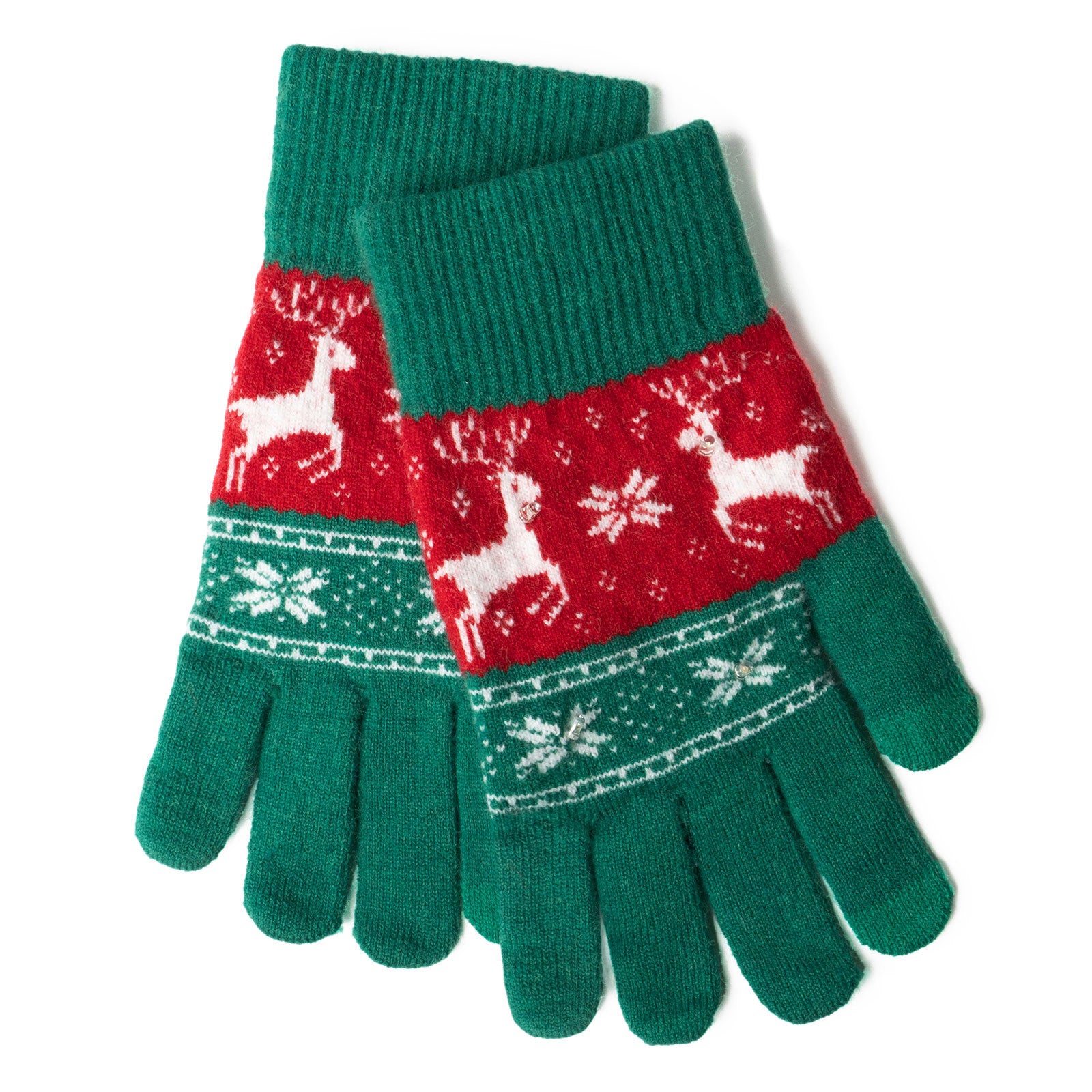 Lotsa LITES Light-Up Holiday Gloves