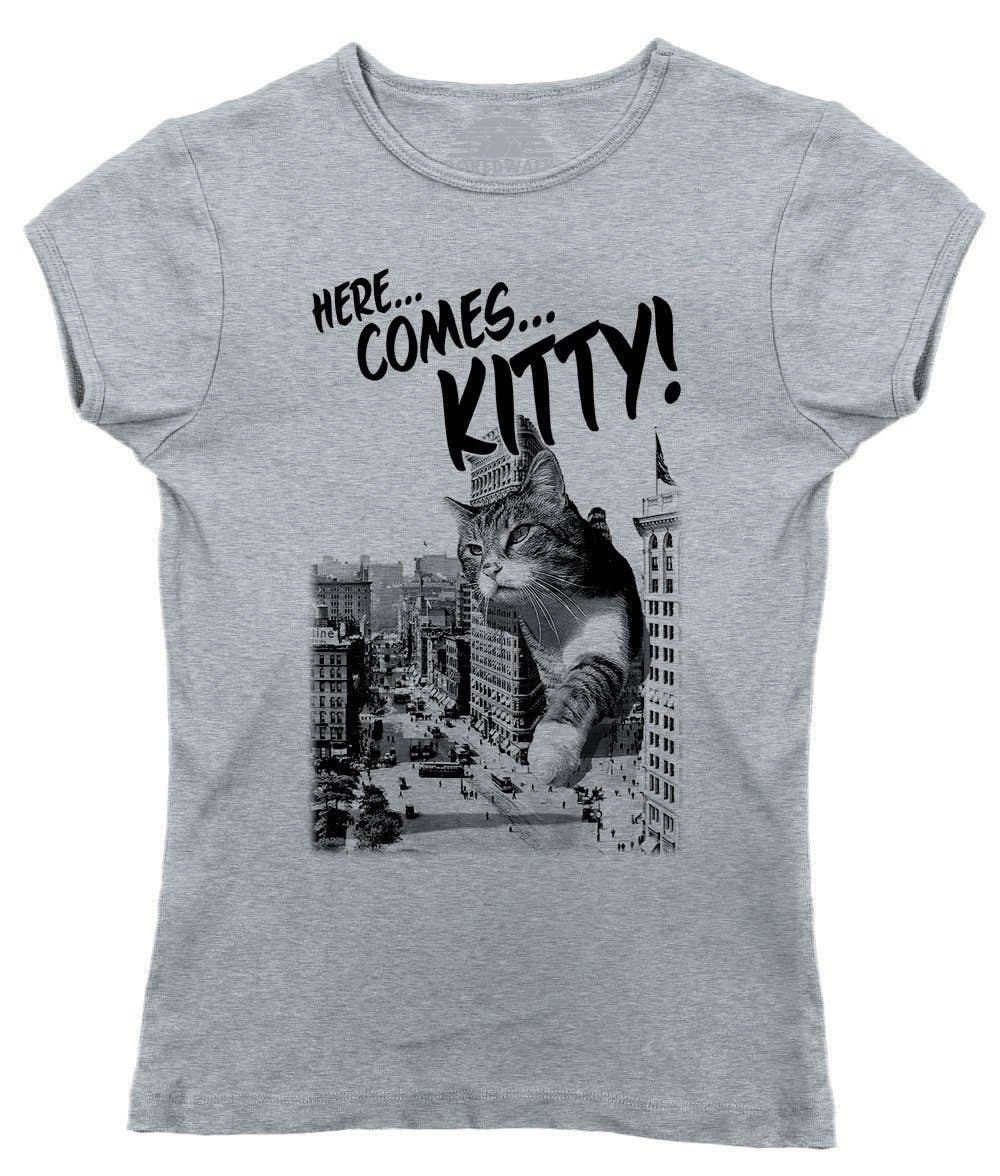 Here's kitty clearance t shirt