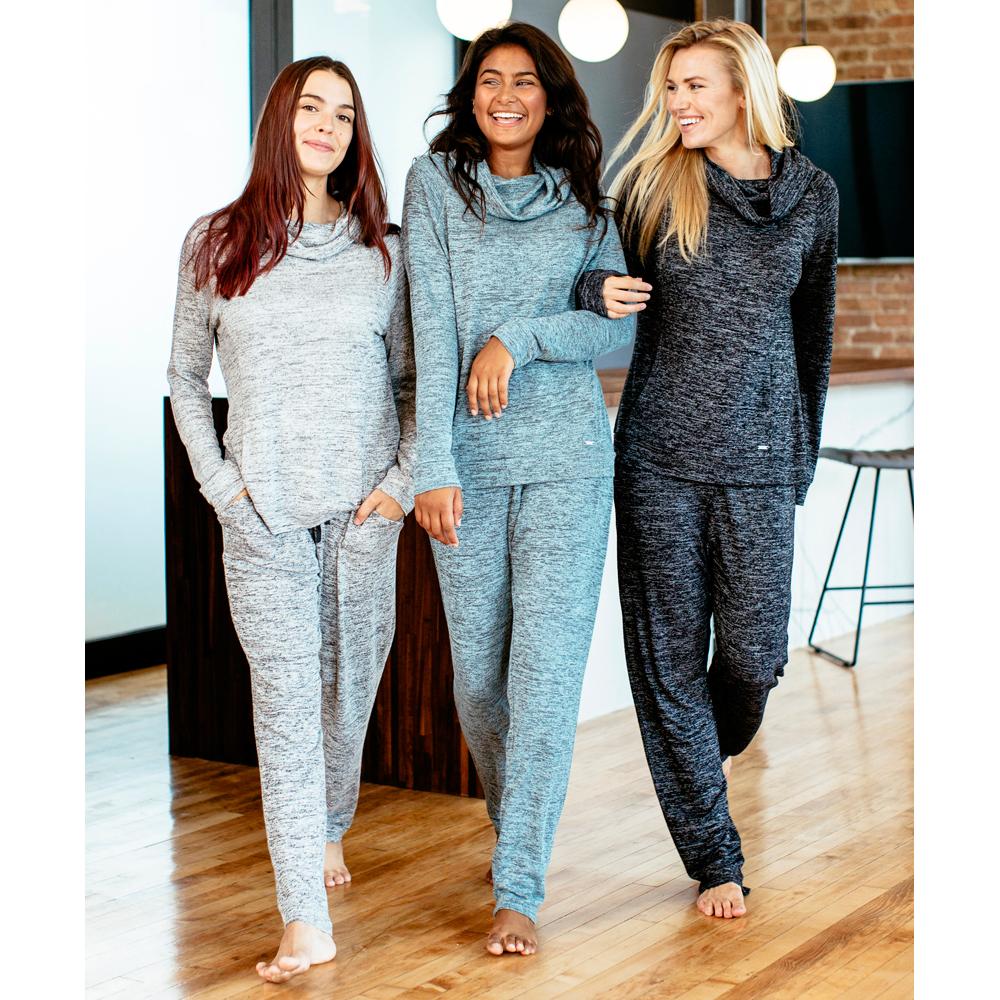 Hello Mello CuddleBlend Women's Comfortable Lounge Wide Leg Pajama